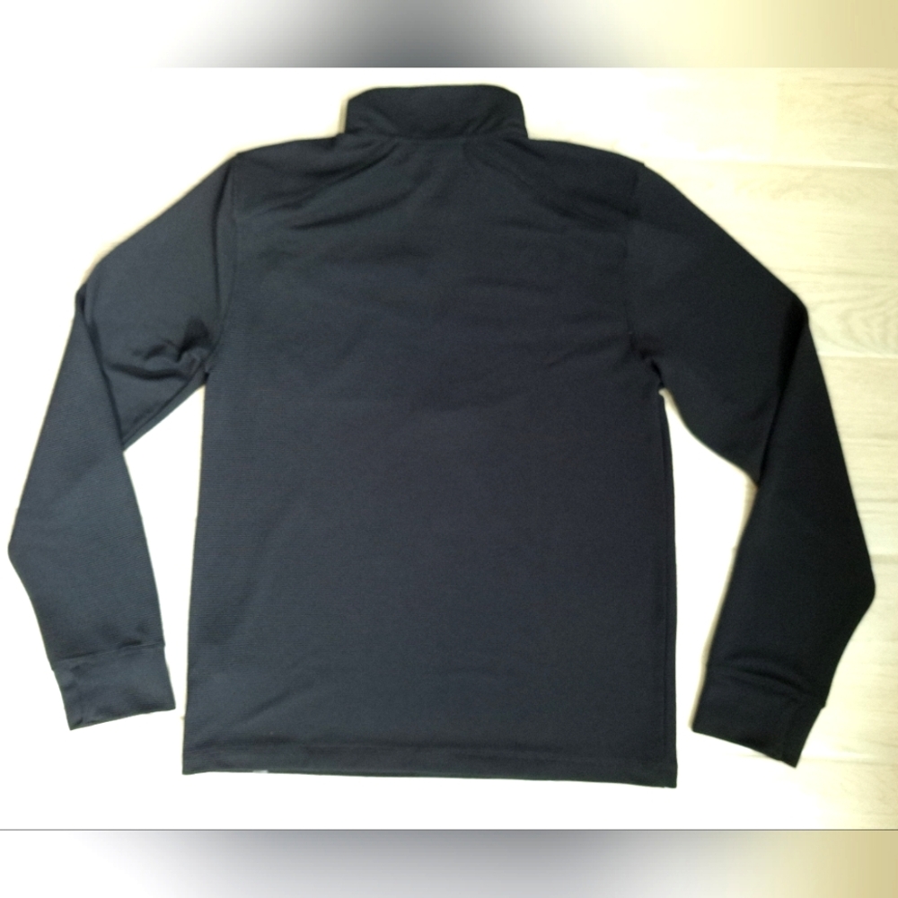 LL Bean women's black Venture Stretch Ottoman 1/4 zip pullover sweatshirt- small - Picture 10 of 12